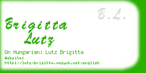 brigitta lutz business card